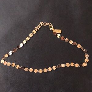 Never been worn couture jems gold necklace
